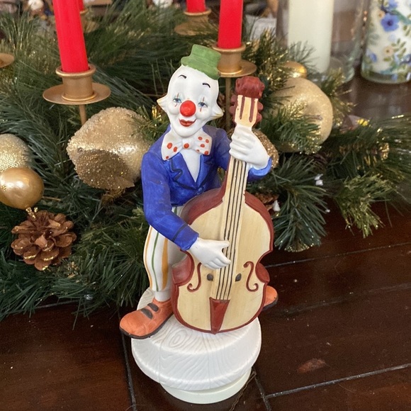 Set of 3 kimco wind up music clowns - Picture 2 of 9